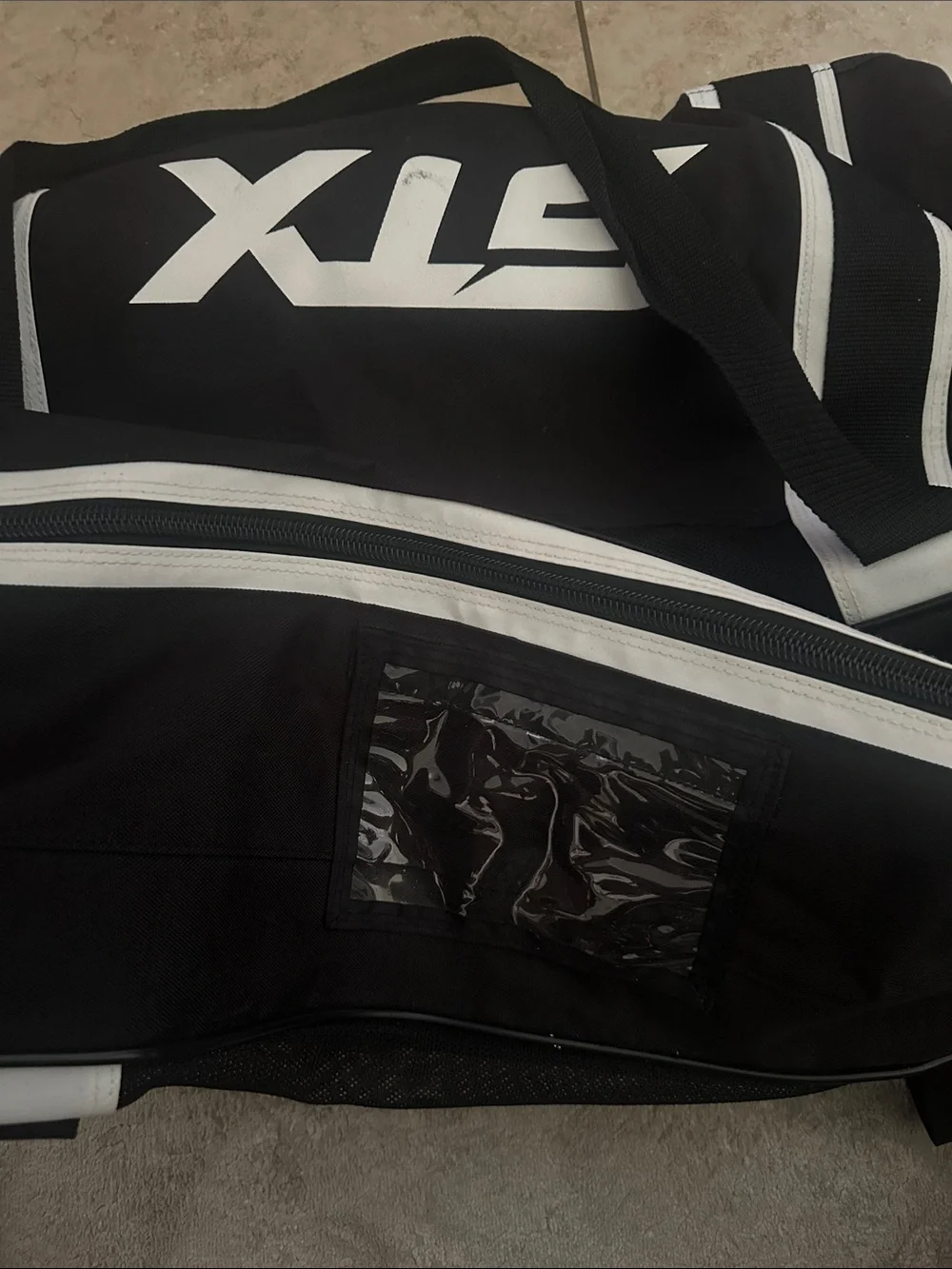 STX Black Hockey Duffel Bag
